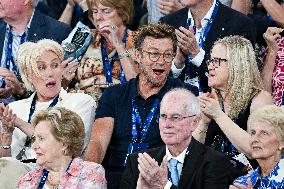 Simon Baker at Australian Open - Melbourne