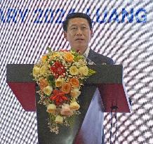 Lao Foreign Minister Saleumxay Kommasith