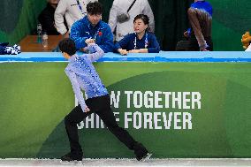 (SP)SOUTH KOREA-GANGNEUNG-WINTER YOUTH OLYMPIC GAMES-FIGURE SKATING-MEN'S SINGLE-FREE SKATING