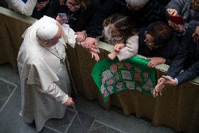 Pope Francis Holds Audiences - Vatican