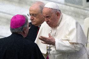 Pope Francis Holds Audiences - Vatican