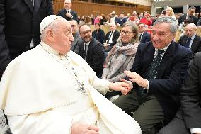 Pope Francis Holds Audiences - Vatican