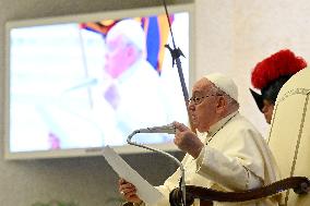 Pope Francis Holds Audiences - Vatican