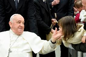 Pope Francis Holds Audiences - Vatican