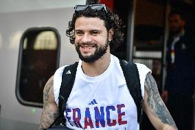 Euro Champion French Handball Team Back To Paris