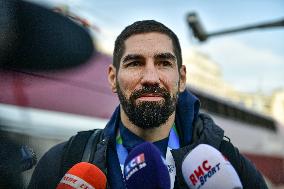 Euro Champion French Handball Team Back To Paris