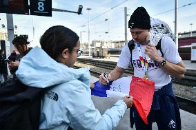 Euro Champion French Handball Team Back To Paris