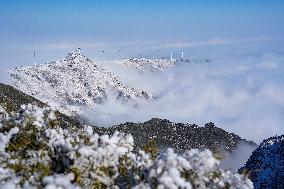 #CHINA-GUIZHOU-HEZHANG-SNOW SCENERY (CN)