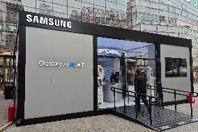 Samsung Galaxy S24 Phone Promotion in Shanghai