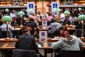 Grand Dictation at the Bibliotheque nationale de France