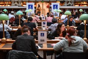 Grand Dictation at the Bibliotheque nationale de France