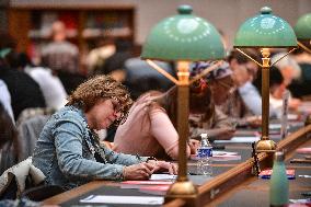 Grand Dictation at the Bibliotheque nationale de France