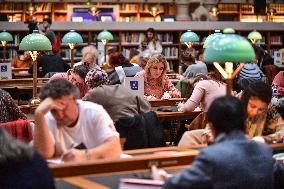 Grand Dictation at the Bibliotheque nationale de France