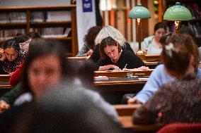 Grand Dictation at the Bibliotheque nationale de France