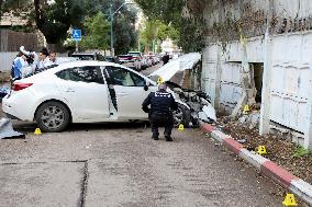 ISRAEL-HAIFA-NAVY BASE-ATTACK