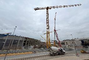 The Camp Nou reconstruction works intensify