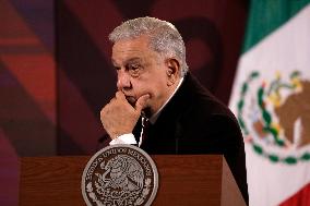 Lopez Obrador Mexico’s President News Conference