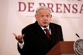 Lopez Obrador Mexico’s President News Conference