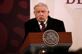 Lopez Obrador Mexico’s President News Conference