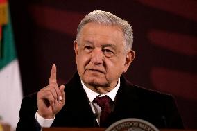 Lopez Obrador Mexico’s President News Conference