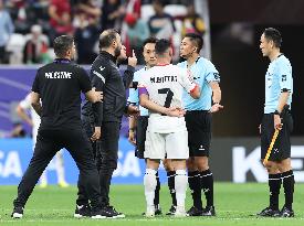 (SP)QATAR-DOHA-FOOTBALL-AFC ASIAN CUP-QATAR VS PALESTINE