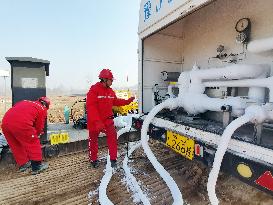 CO2 Flood Leak Emergency Response Drill Site in Puyang