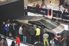 Tesla Electric Cybertruck Displayed in Hangzhou