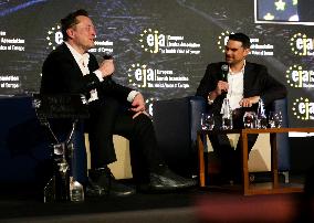 Elon Musk At The EJA Conference In Krakow