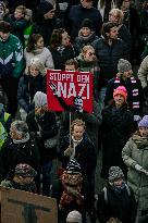 One Hundred Thousand Rally Against Far-Right - Hamburg
