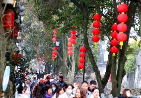 Spring Festival Holiday Decoration in Suzhou