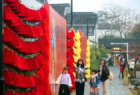 Spring Festival Holiday Decoration in Suzhou