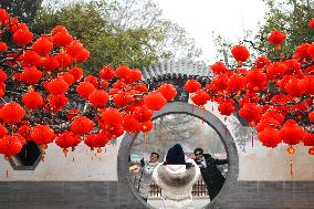 Chinese Welcome Lunar Dragon Year