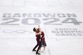 (SP)SOUTH KOREA-GANGNEUNG-WINTER YOUTH OLYMPIC GAMES-FIGURE SKATING-ICE DANCE