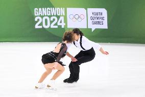 (SP)SOUTH KOREA-GANGNEUNG-WINTER YOUTH OLYMPIC GAMES-FIGURE SKATING-ICE DANCE