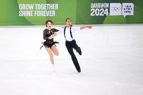 (SP)SOUTH KOREA-GANGNEUNG-WINTER YOUTH OLYMPIC GAMES-FIGURE SKATING-ICE DANCE