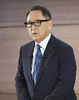 Toyota Motor chairman Toyoda