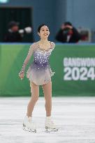 (SP)SOUTH KOREA-GANGNEUNG-WINTER YOUTH OLYMPIC GAMES-FIGURE SKATING-WOMEN SINGLE SKATING-FREE SKATING