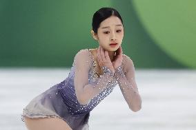 (SP)SOUTH KOREA-GANGNEUNG-WINTER YOUTH OLYMPIC GAMES-FIGURE SKATING-WOMEN SINGLE SKATING-FREE SKATING