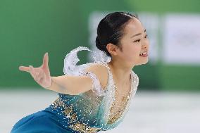 (SP)SOUTH KOREA-GANGNEUNG-WINTER YOUTH OLYMPIC GAMES-FIGURE SKATING-WOMEN SINGLE SKATING-FREE SKATING