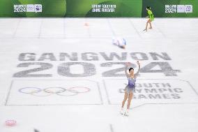 (SP)SOUTH KOREA-GANGNEUNG-WINTER YOUTH OLYMPIC GAMES-FIGURE SKATING-WOMEN SINGLE SKATING-FREE SKATING