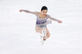 (SP)SOUTH KOREA-GANGNEUNG-WINTER YOUTH OLYMPIC GAMES-FIGURE SKATING-WOMEN SINGLE SKATING-FREE SKATING