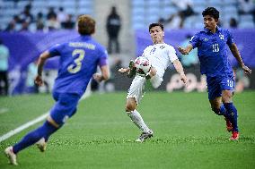 (SP)QATAR-DOHA-FOOTBALL-AFC ASIAN CUP-UZBEKISTAN VS THAILAND