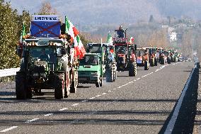 Farmers Protest In Rieti - Italy