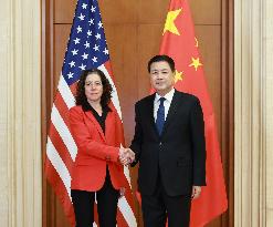 CHINA-BEIJING-WANG XIAOHONG-U.S.-COUNTERNARCOTICS-MEETING (CN)