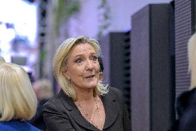 Marine Le Pen At Ceremony Of Mayor Steeve Briois - France
