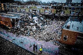 Explosion Aftermath In Rotterdam - Netherlands