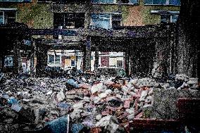 Explosion Aftermath In Rotterdam - Netherlands