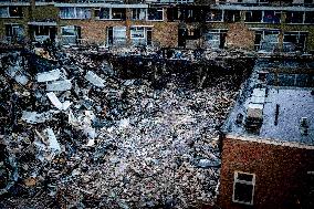 Explosion Aftermath In Rotterdam - Netherlands