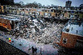 Explosion Aftermath In Rotterdam - Netherlands