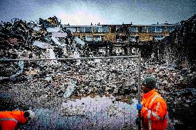 Explosion Aftermath In Rotterdam - Netherlands